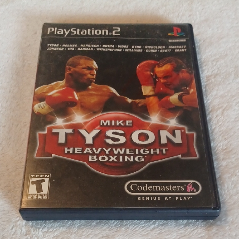 PlayStation 2 Mike Tyson Heavyweight Boxing Game